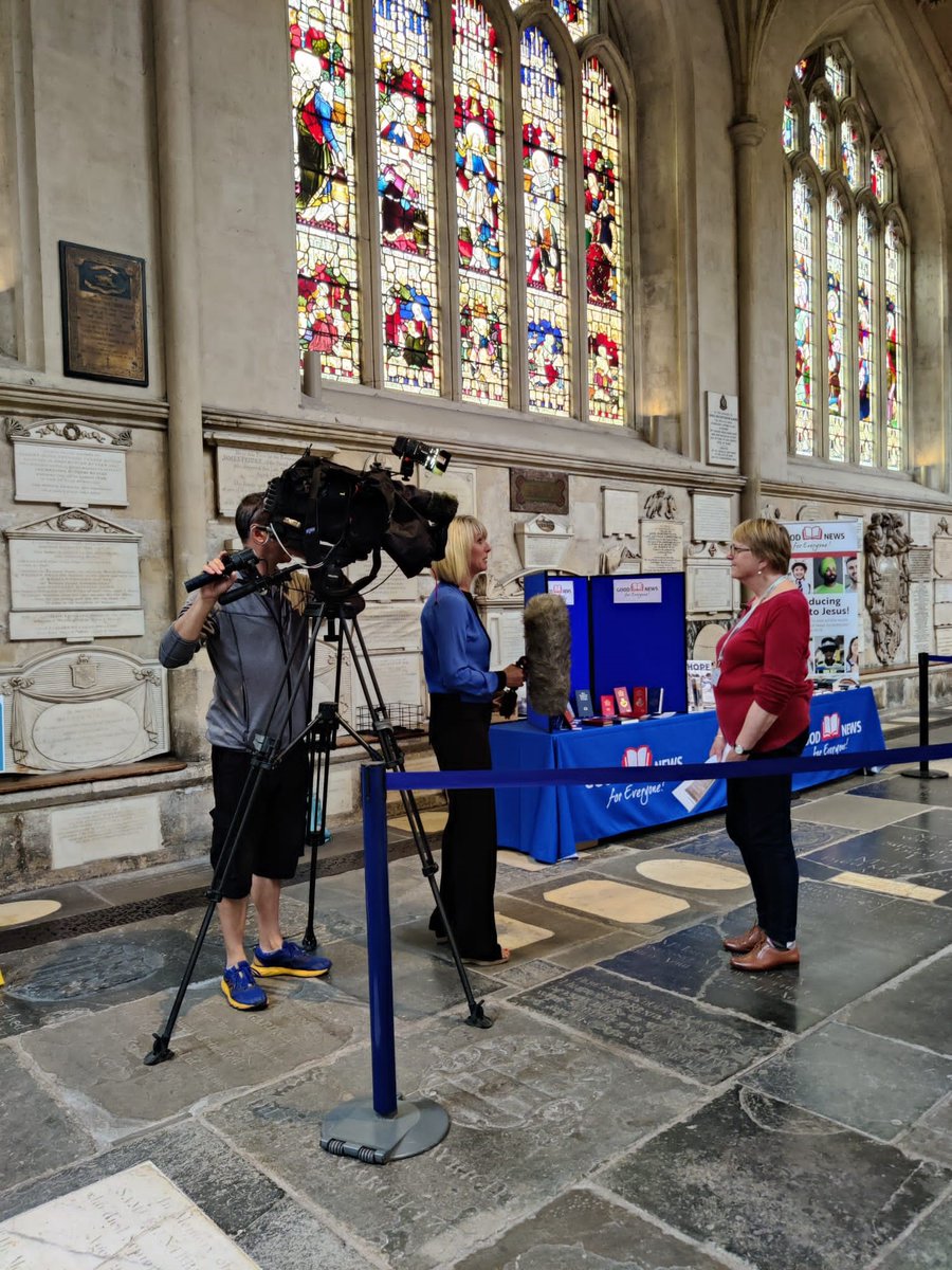 It was great to be featured on BBC Points West yesterday, talking about our new website bathabbeymemorials.org.uk which gives details of our remarkable collection of monuments. bbc.co.uk/news/uk-englan…