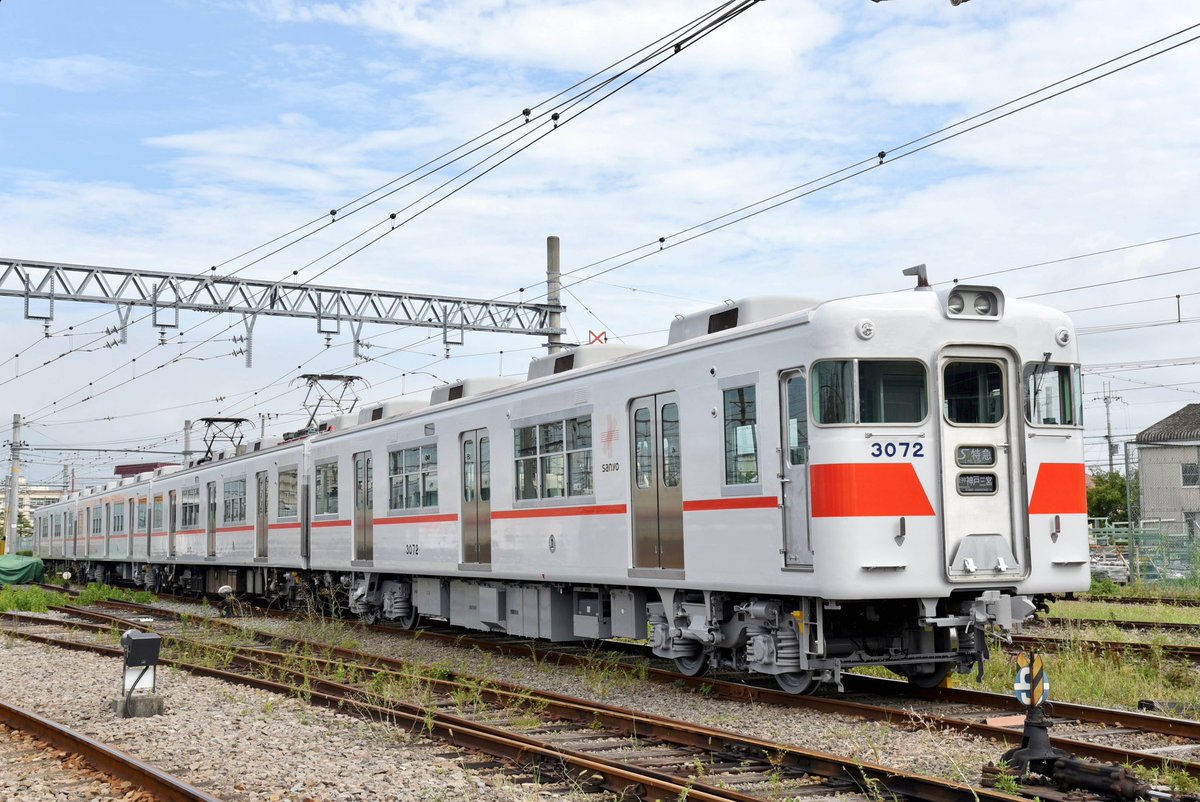 3072編成がリフレッシュ工事を経て、 まもなく営業運転を開始いたし