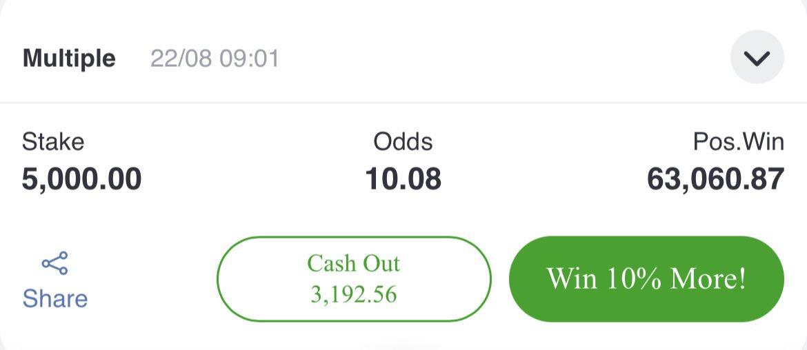 GhanamanTips's tweet photo. Midweek Tickets🔥🔥🔥

Ticket 1 - Mxhc4d (10.08 odds)

Ticket 2 - M35ha5 (11.38 odds)

Ticket 3 - M2xr85 (11.96 odds)

Ticket 4 - Mpdbc4 (20.99 odds)

Bet on Bangbet using this link - https://t.co/jANuPfttIP https://t.co/emSSyqUnHT