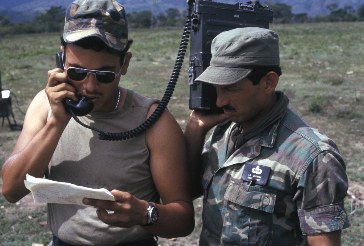 CombatControlFn's tweet photo. Combat Control History - 22 AUG 1985 | Exercise CABANAS '85 - U.S. Air Force Combat Control Teams during a joint Honduran/US Exercise. #AFSPECWAR #AFSW #CCT #CombatControl #CombatControlTeam #SpecialWarfare #Airmen #SpecialOperations #CombatController #SpecialTactics #USAF #AFSOC https://t.co/pG9zRArW78