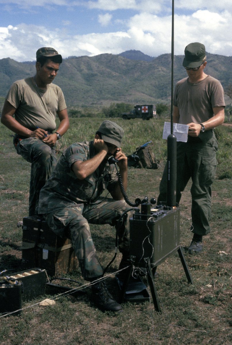 CombatControlFn's tweet photo. Combat Control History - 22 AUG 1985 | Exercise CABANAS '85 - U.S. Air Force Combat Control Teams during a joint Honduran/US Exercise. #AFSPECWAR #AFSW #CCT #CombatControl #CombatControlTeam #SpecialWarfare #Airmen #SpecialOperations #CombatController #SpecialTactics #USAF #AFSOC https://t.co/pG9zRArW78