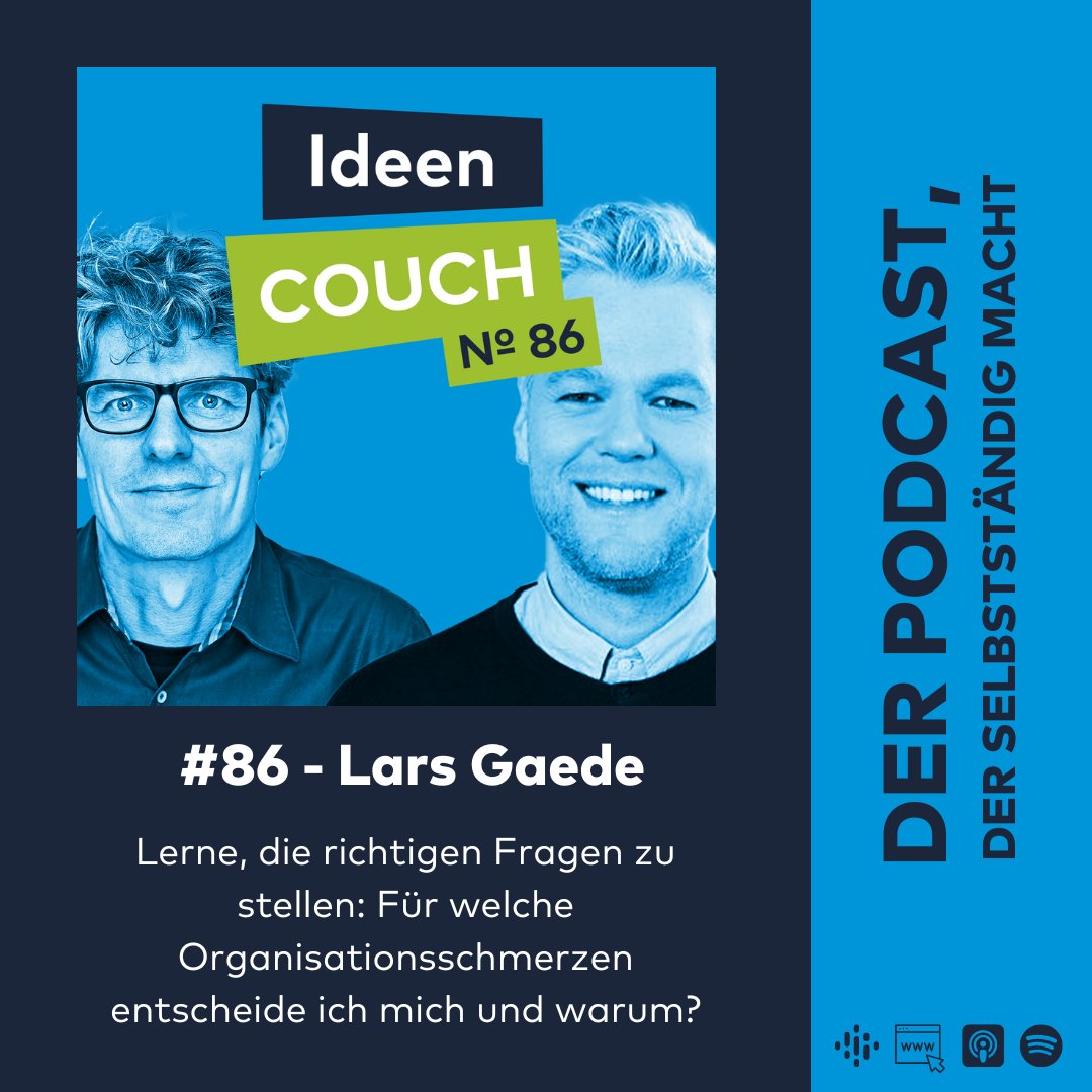 🎧Lerne die richtigen Fragen zu stellen: Für welche Organisationsschmerzen entscheide ich mich und warum? Darüber spricht Jan in der neuen Ideencouch Folge mit Lars Gaede von Metaplan. Hör dir diese Folge unbedingt an.👉 Hier geht´s zur Folge: laborx-hamburg.de/ideencouch-pod…
