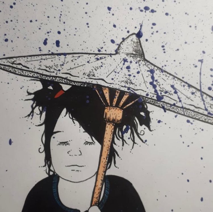 Docsthename's tweet image. If you’re out on the streets of Melbourne and this little girl catches your eye, stop, take time, admire the work and appreciate what the artist gave to you. Dave aka BeFree lost their life to cancer last Friday. #fuckcancer #streetart #melburn #melbourne