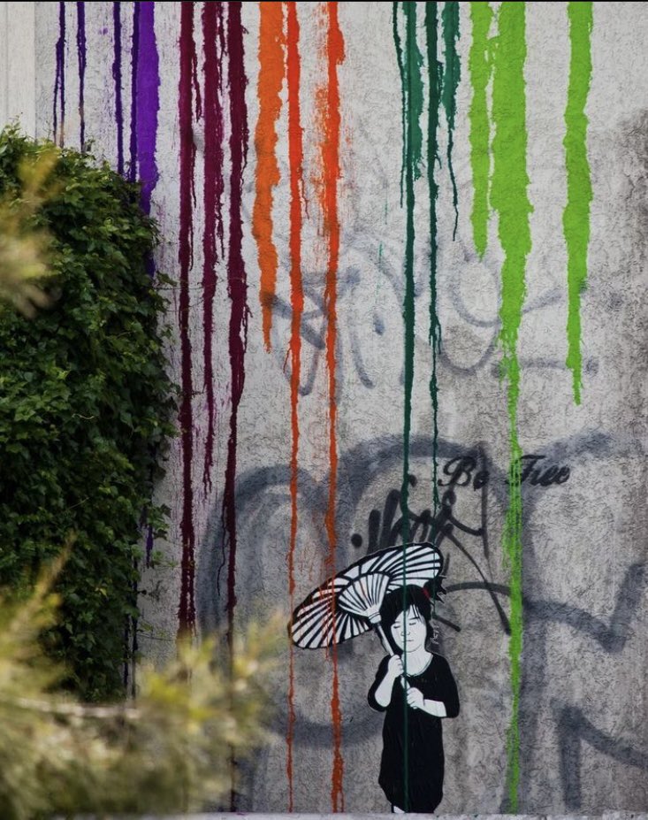 Docsthename's tweet image. If you’re out on the streets of Melbourne and this little girl catches your eye, stop, take time, admire the work and appreciate what the artist gave to you. Dave aka BeFree lost their life to cancer last Friday. #fuckcancer #streetart #melburn #melbourne