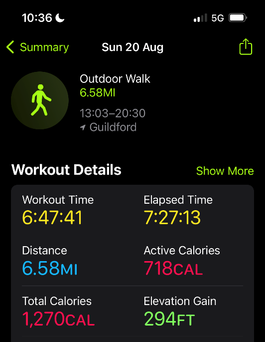 Officers were out all day in the sunshine on foot patrol in Guildford Town Centre on Sunday engaging with members of the public and dealing with any anti-social behaviour/criminal offences. 

It was lovely to speak to so many of you and see you enjoying your day! 😄