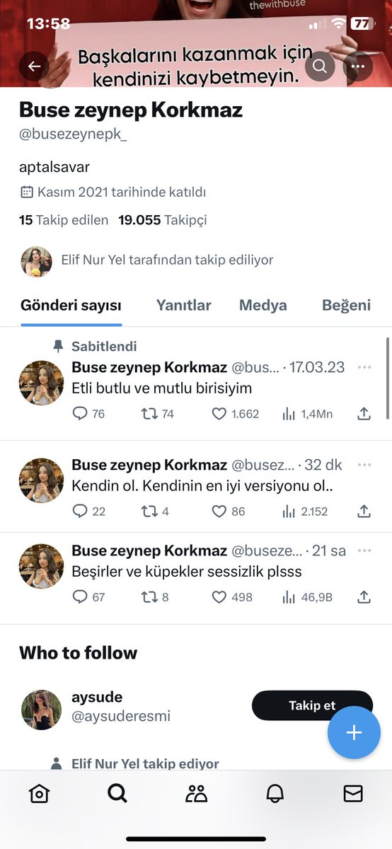 laviniao111's tweet image. Bence siz sadece kendiniz olun ve mutlu olun #Lucbus #busluc #bulu #EmirLuca #busekorkmaz #kismetseolur