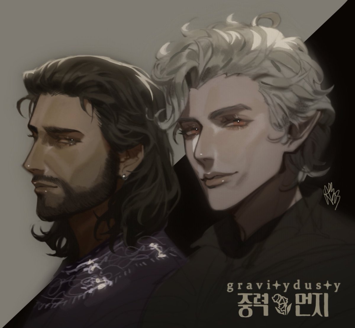 Gale and Astarion 🫶🪄🩸