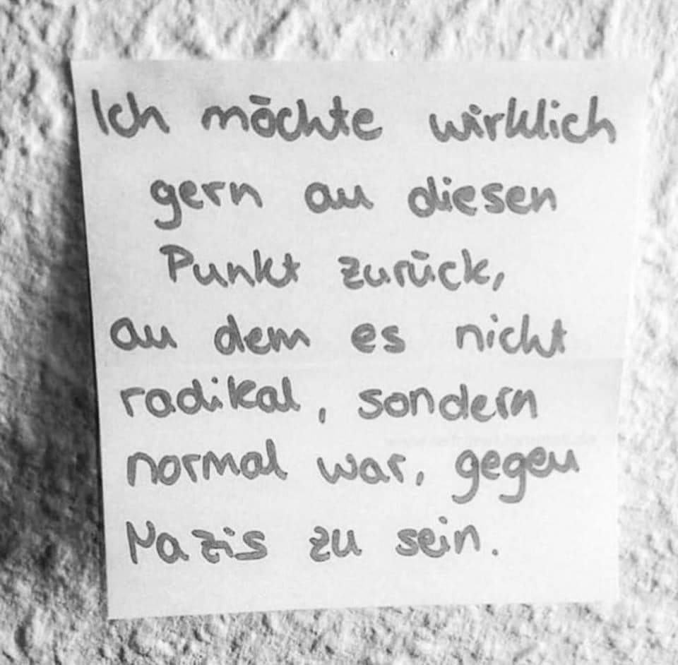 ...ja bitte!!! ✊

#FCKNZS #fckafd #wirsindmehr