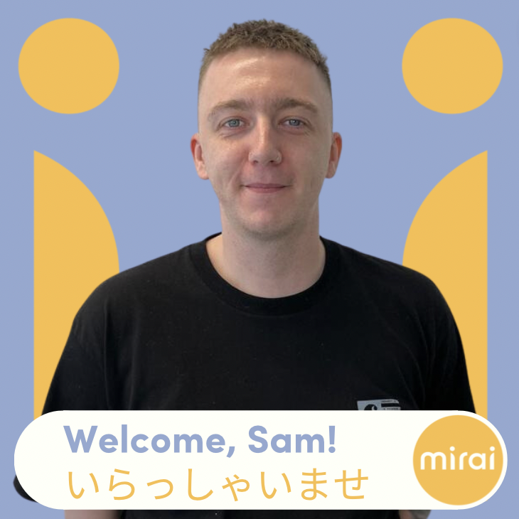 MiraiTalent's tweet photo. 🌟 Welcome (いらっしゃいませ) Sam! 🌟 

Sam is joining the Mirai delivery function and will be growing our network of the best Data Engineers and Data Scientists in this amazing space! https://t.co/YUSUyuXpqo