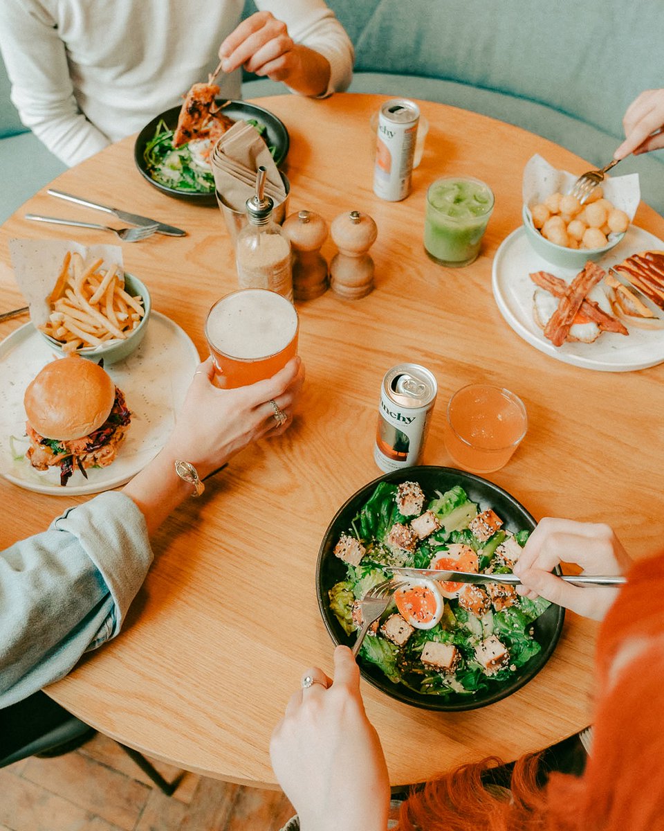 Sunny lunchtimes 🤝 Chicken Sandos⁠
⁠
Buttermilk fried chicken breast, lime slaw, katsu mayo and shredded iceberg lettuce served in a toasted brioche bun with a side of house seasoned sides.⁠
⁠
Served from 12pm in all stores alongside LOADS of other goodies. See you soon! 🍗