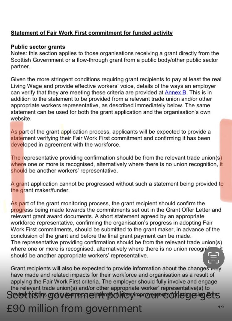 CogcEis's tweet image. Fair Work @CofGCollege? Don’t think so!!! CoGC still doesn’t have a Fair Work Agreement with the trade unions. Over to you @HumzaYousaf @GraemeDeyMSP @JennyGilruth @neilcgray @ScottishTUC @theSNP @theSNPMedia