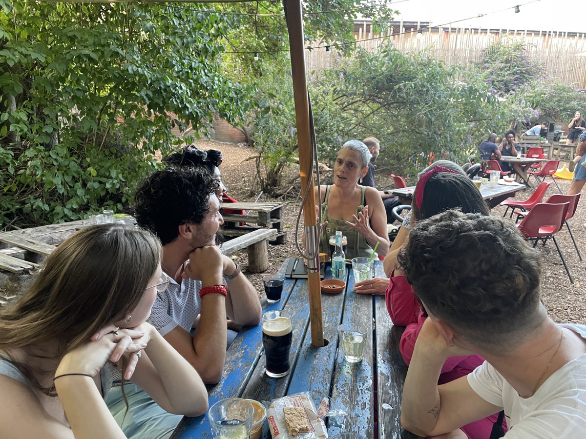 arts_unity's tweet photo. Prepping has been taking place all month for the @HeritageFundUK #BlackAndWhiteFilm for the project #MoonbeamMagic Here is director @ochiwp with some of the participants at the glorious @EasternCurve which is also one of our #Hackney locations! #MadeInHackney #SilentFilm https://t.co/VXneEBknN3