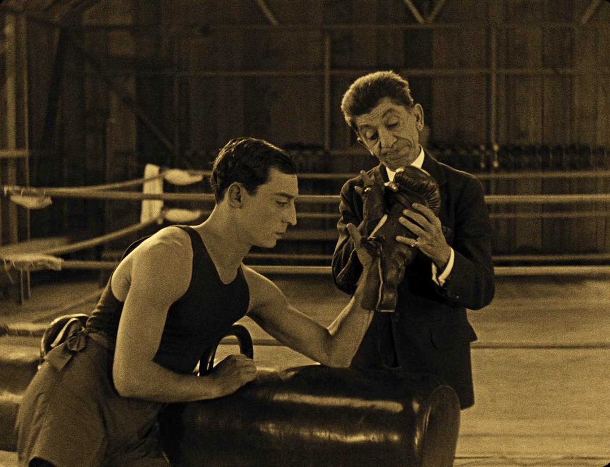 paul_brenner's tweet photo. MOVIE QUOTE OF THE DAY: 
“Sir, it's time to take your liniment.”
Title card for Snitz Edwards in Battling Butler
#BattlingButler #Keaton #BusterKeaton #SnitzEdwards 
#moviequotes #moviequoteoftheday https://t.co/LjiP82PkAj