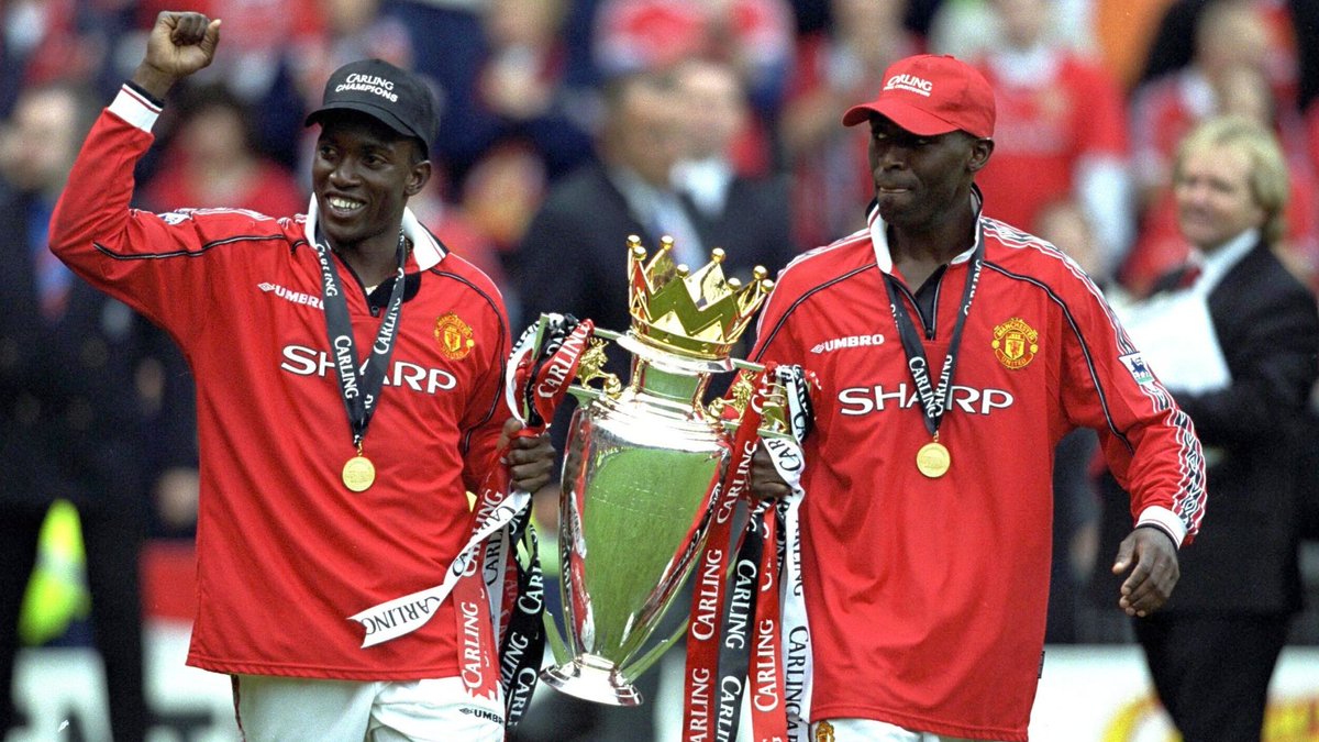 Dwight Yorke and Andy Cole.