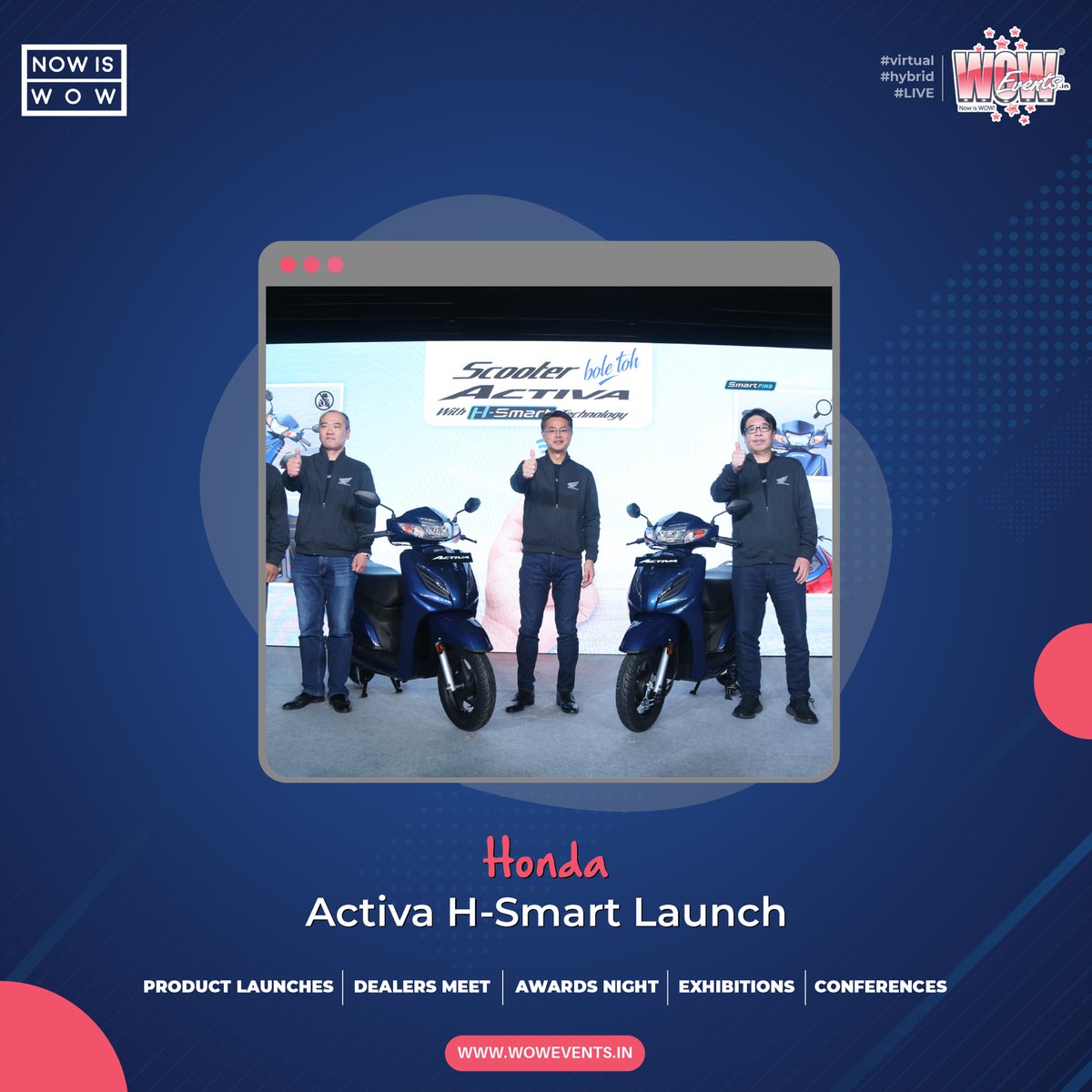 zindaginama_'s tweet photo. Our recent innovative Launch events that stood out from the crowd!

#WOWEvents #NOWISWOW #eventprofs #productlaunch #phonelaunch #FutureIdeas #launchevent #launchparty #ImagineThePossibilities #ShareYourVision #ProductLaunch https://t.co/jHq9vbhcuI