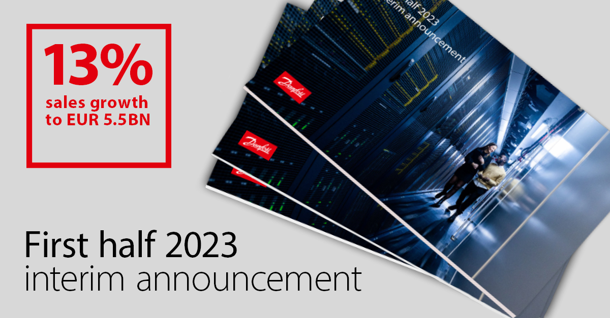 Danfoss's tweet image. We are excited to announce our half-year results. Danfoss continued to make significant investments to offer customers and partners best-in-class solutions. ​

Sales grew 13%, organic growth was 8%, with EBITA margin at 12.4%.

Read more: danfoss.com/en/about-danfo…

#Danfoss2023