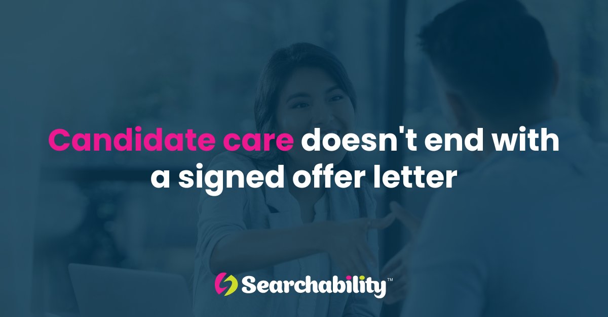 The key to candidate care is changing your mentality 🧠 The process does not end at an offer letter!

Fostering meaningful connections is what truly drives success and builds a successful employer brand 🤝 

#CandidateCare #Recruitment #BuildingRelationships
