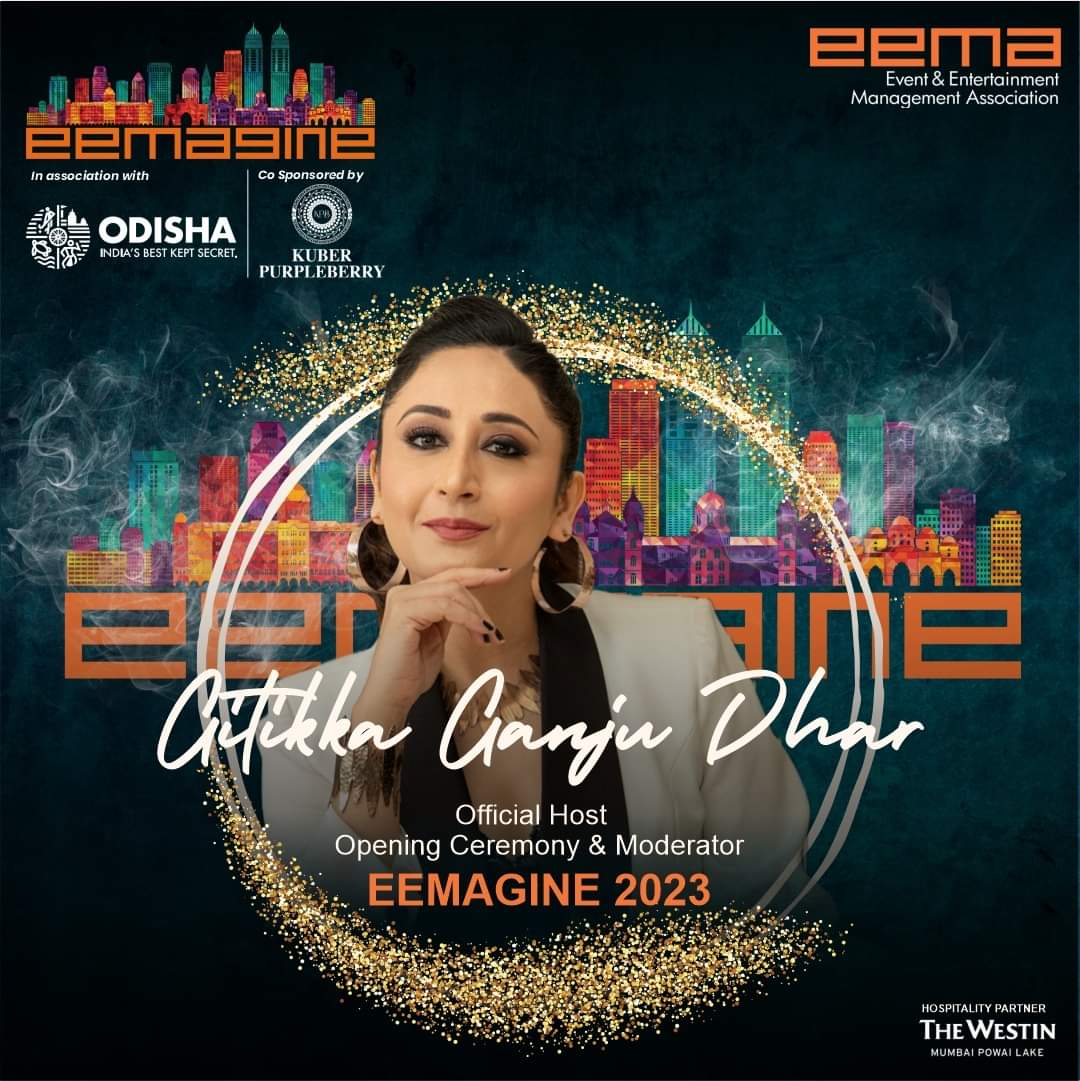 geetikaganju's tweet photo. The most important conglomeration of the Indian experiential industry -
#EEMAGINE23 #EEMA
.
.
#OfficialHost #OpeningCeremony
#GitikkaGanjuDhar #Emcee https://t.co/QBhD22tQpR