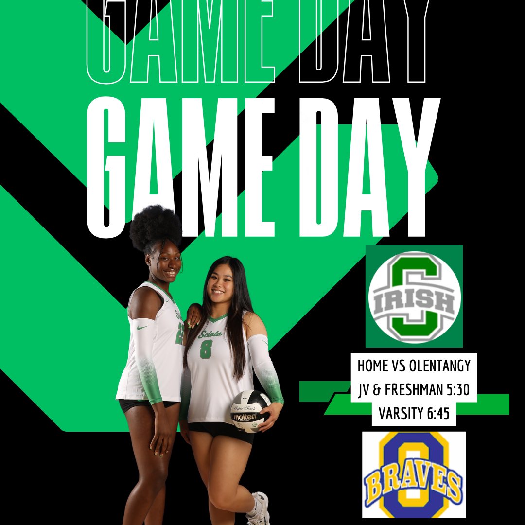 DSHSLVB's tweet photo. Home tonight!! There will be THREE Scioto VB alum coaching in this match-up. GO IRISH!! https://t.co/8igeOQb3fJ