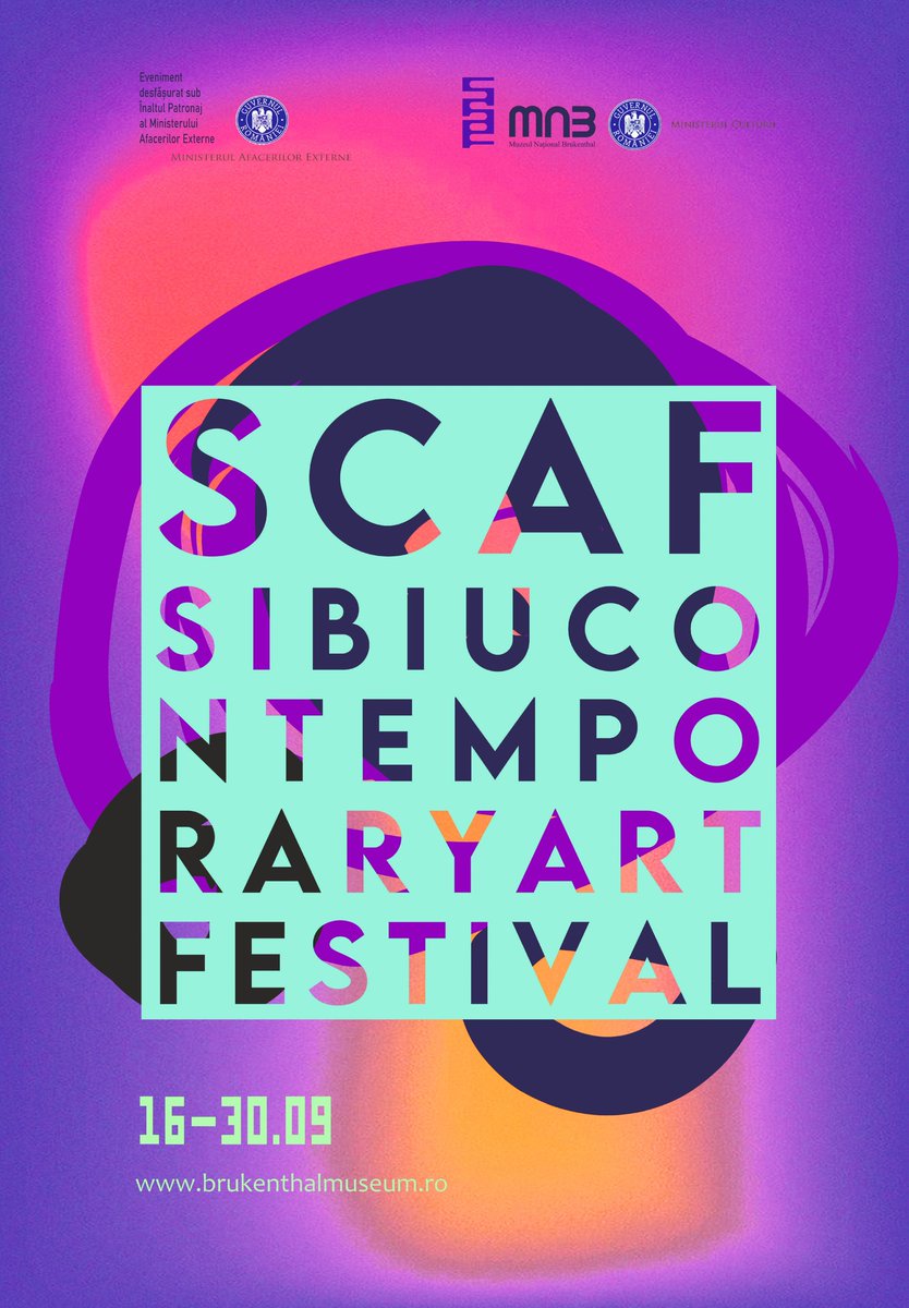Brukenthal1817's tweet photo. Festivalul Internațional de Artă Contemporană de la Sibiu
16-30 septembrie 2023
APROXIMATIV 100 DE ARTIȘTI de pe 5 continente.
#brukenthalnationalmuseum #brukenthal #sibiu #transilvania #romania #hermanstadt #art #artmuseum #artgallery #museum #wow #fyp #contemporaryart https://t.co/1Ab6uMqjXx