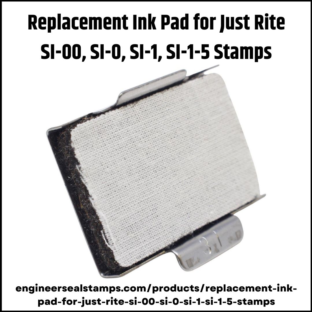 This ink pad breathes new life into Just Rite’s SI-00-, SI-01, SI-1, & SI-1-5 stamps so you can get 1000s of extra impressions. Available in multiple ink colors. Get now here: bit.ly/3Div2NH

#inkpads #replacementinkpads #replacementpads #idealinkpadreplacement #inkstamp