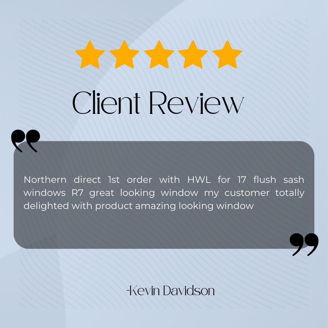 HWL Windows (@hwlwindows) on Twitter photo When Excellence Meets Satisfaction! ๐ We're overjoyed to share the fantastic news that we've received a glowing 5-star review from one of our valued customers. ๐Thank you for trusting us with your needs and for being a part of our journey #CustomerAppreciation #FiveStarReview When Excellence Meets Satisfaction! ๐ We're overjoyed to share the fantastic news that we've received a glowing 5-star review from one of our valued customers. ๐Thank you for trusting us with your needs and for being a part of our journey #CustomerAppreciation #FiveStarReview
