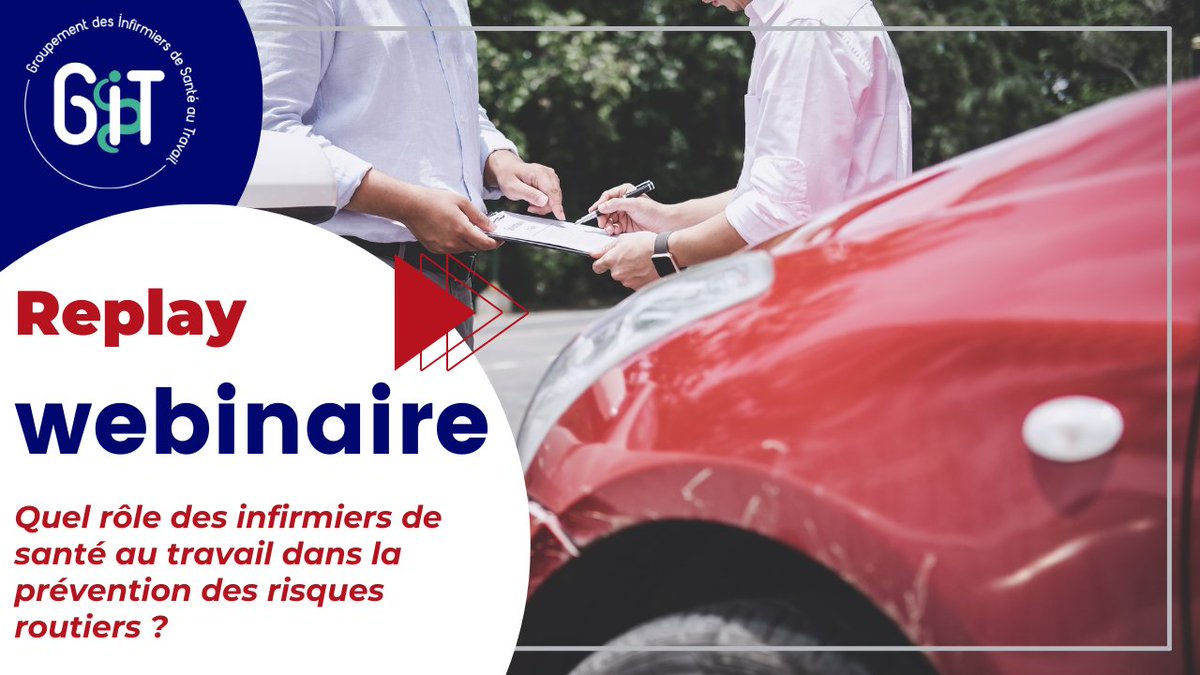 Groupement_IST's tweet image. Les risques routiers professionnels 🚘, c'est un accident de la route lié au travail toutes les 10 minutes !

Découvrez ou redécouvez notre webinaire réservé aux adhérents du GIT : le Rôle de l’IST dans la #prévention des #risques #routiers : bit.ly/3OJHB9c