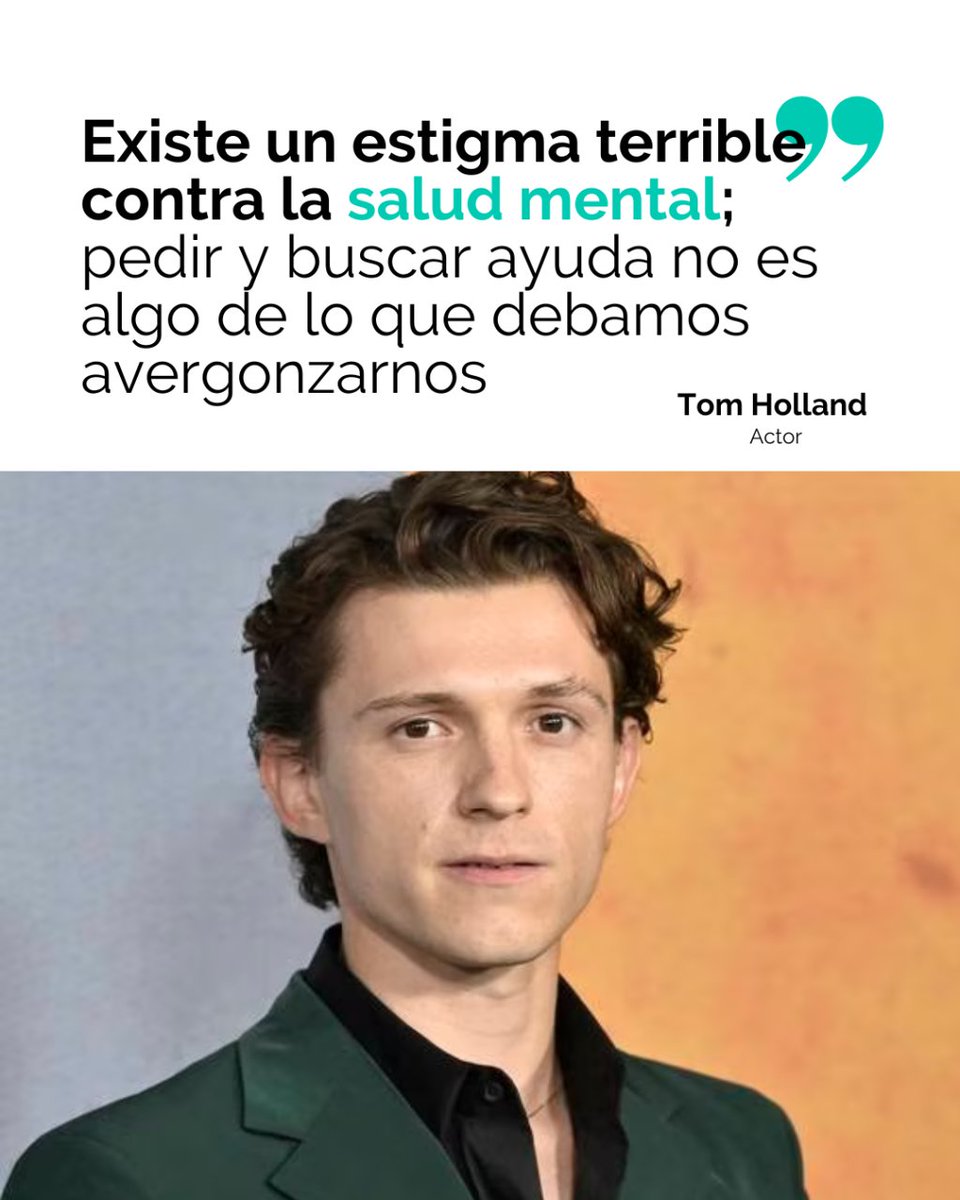 AquiEstoyChat's tweet photo. 🧠 Tom Holland reconoció que la nueva serie que protagoniza, The Crowded Room, lo ayudó a revisar sus conductas de cuidado.

💬 Por eso, contó que hace un año que está sobrio y que lo hizo para proteger su salud mental.

#aquiestoy #saludmental #tomholland https://t.co/9Zfe8l5USd