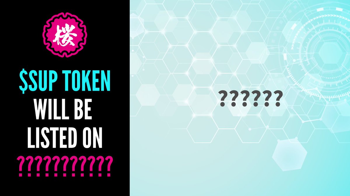 sakuraunited_sg's tweet photo. 🌸 SUP Token
Announcement of SUP token Listing

Everyone, thank you for your patience.
We are excited to announce that $SUP will finally be listed!
The listing date, time and exchange will be announced at a later time.

Please turn on X notifications and stay tuned!
#SUPtoken https://t.co/NvOrYs4nDf