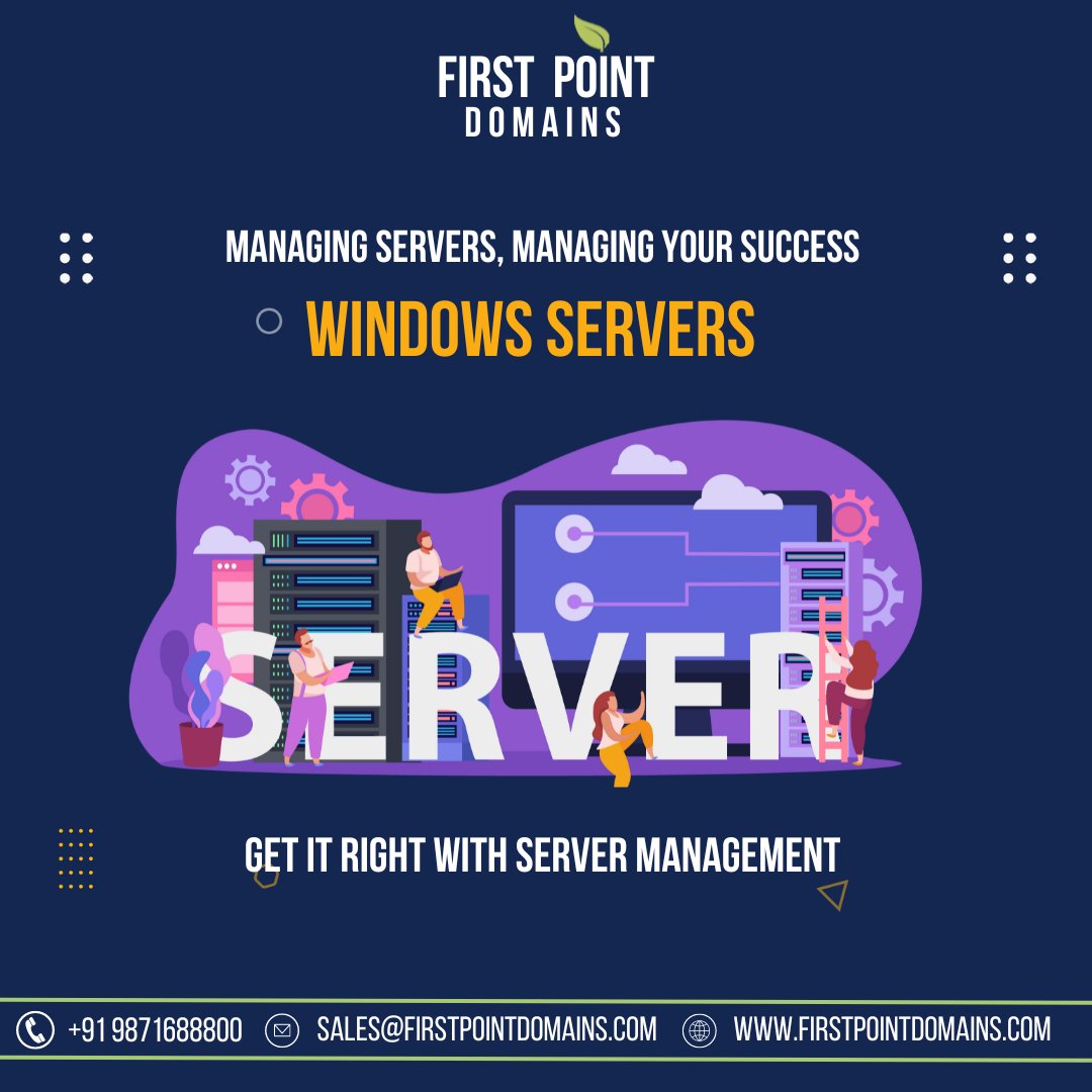 firstpointdom's tweet image. &quot;Empowering Enterprises: Unleashing the Power of Windows Servers for Seamless Performance, Reliability, and Innovation.&quot;
.
.
#webhosting #windowhosting #hosting #høsting #hostingprovider #hostingservices #hostingweb #hostingtips #domain #domains
#domainnames #domainname