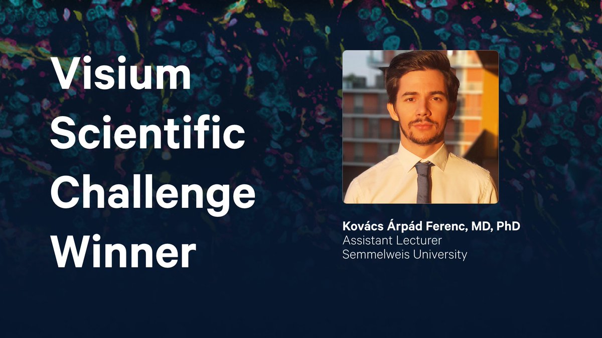 10xGenomics's tweet image. We are thrilled to announce Árpád from @semmelweishu as the winner of our Challenge! 🎉 His research aims to locate the key cellular pathways activated during major organ progression of Fabry patients. We can’t wait to see how #VisiumSpatial  will contribute to his findings!