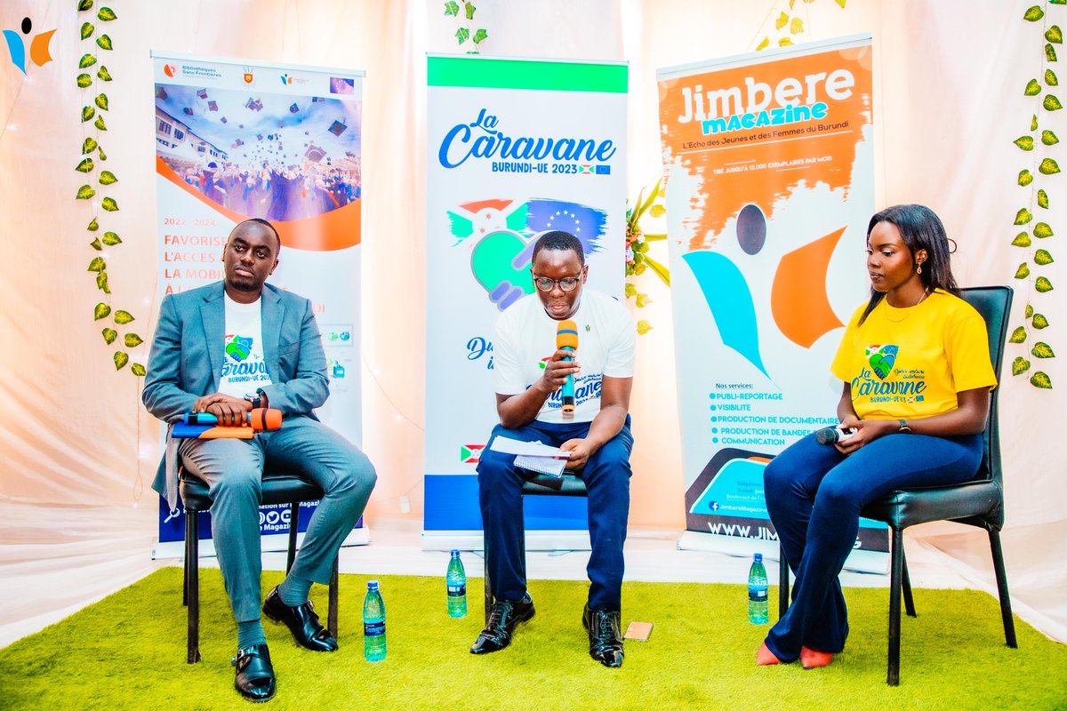 MagazineJimbere's tweet image. ✂️🎀 A cette occasion, il est prévu l'inauguration de l'#IdeasBox à l'@UPGBurundi, suivie d'une table ronde sur le thème du jour

⏰ Et dans l'après midi:

🏀 Un match amical de #basketball avec la présence de grandes stars de @URUNANI_BBC

📺 Une projection d'un film sur le