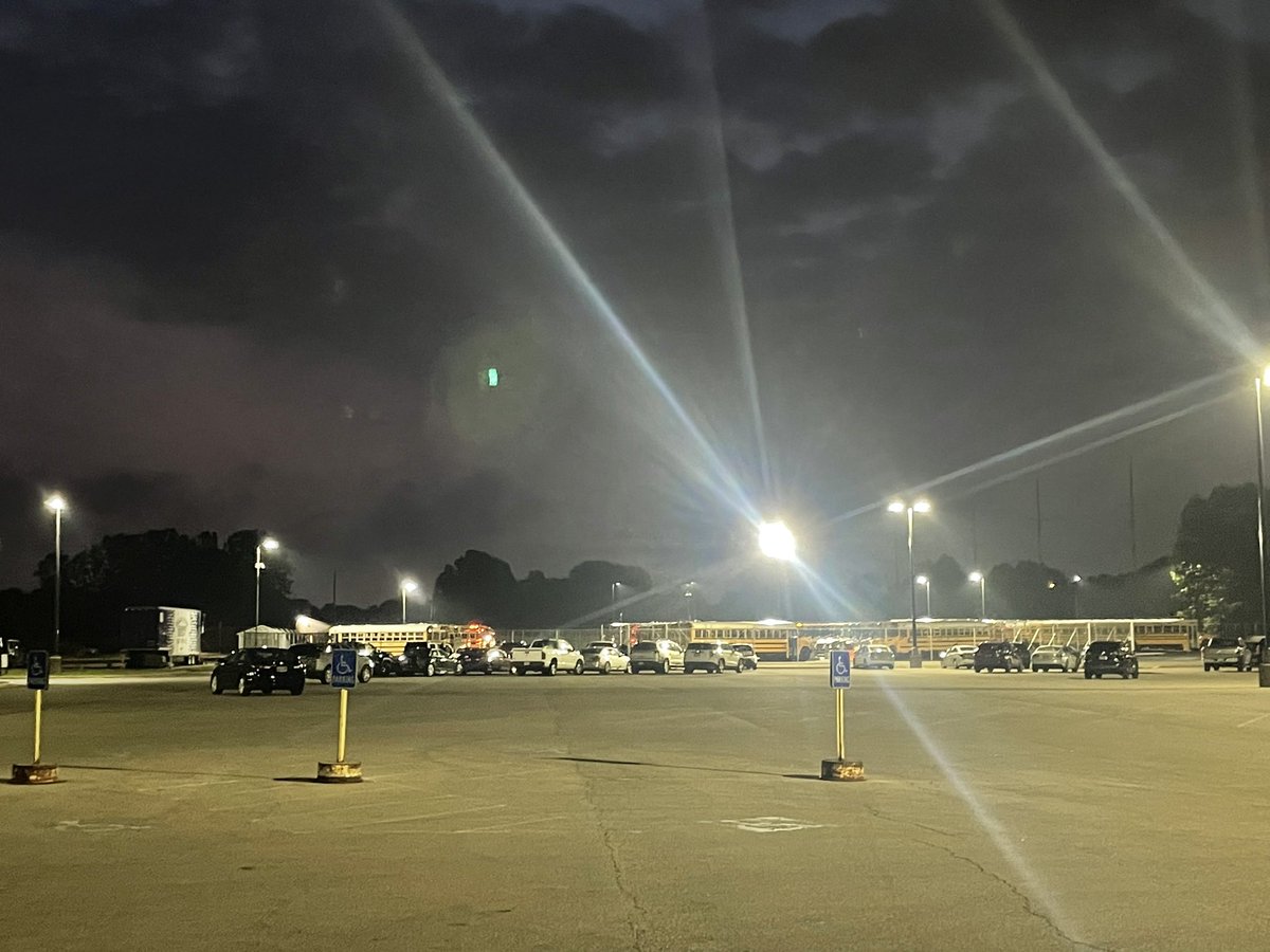 #hcsd1 Davidson road garage gearing up for first day!