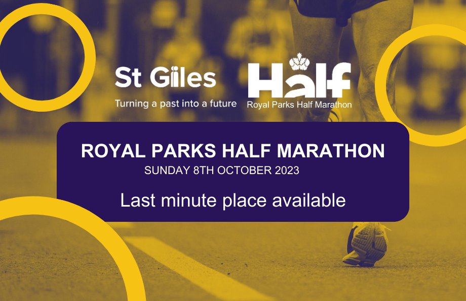 We have a last minute @RoyalParksHalf place available. Interested? Here is what you need to know: ✔️ Entry: FREE!! ✔️ Date: Sunday 8th October 2023 ✔️ Location: London ✔️ Sponsorship target: £375 Get in touch via email cara.murphyjones@stgilestrust.org.uk #royalparkshalf