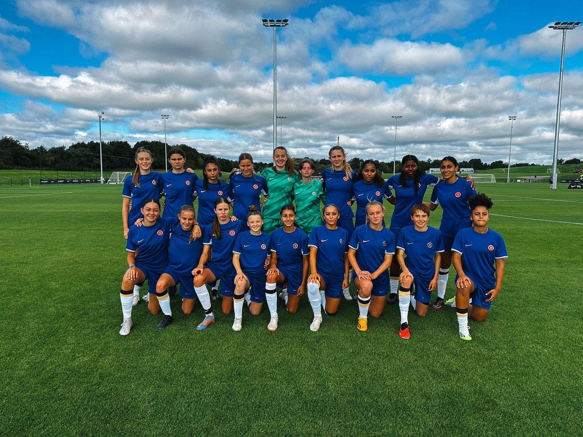 ChelseaFCW's tweet photo. Best of luck to our U18s who are competing in the Nike Premier Cup at St. George's Park this week! 🤩 https://t.co/puUF83IiIB
