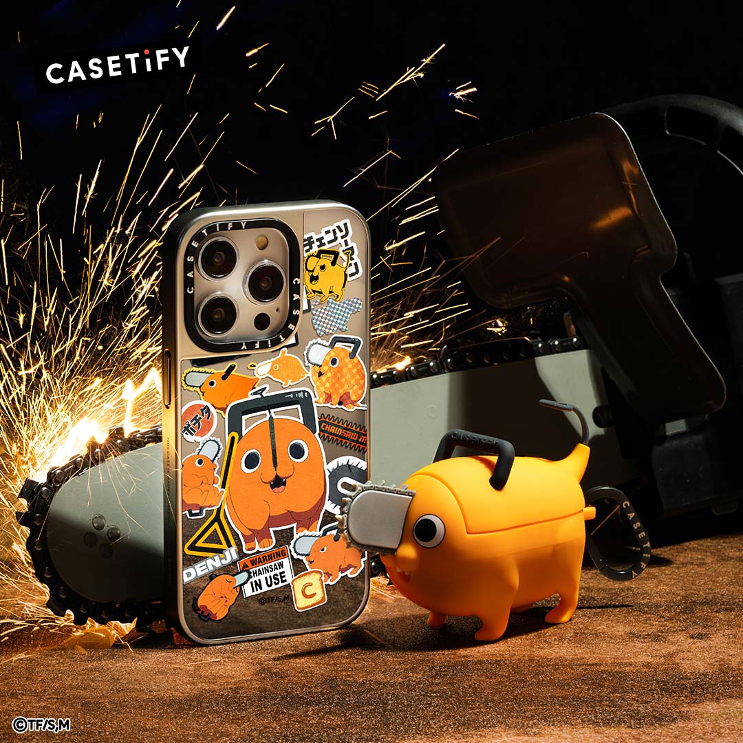 Casetify's tweet photo. Choose your favorite devil hunter! Shop the special designs featuring Tokyo Special Division 4 and Pochita from the official #ChainsawMan collection today. 
#ChainsawManxCASETiFY  #CASETiFY