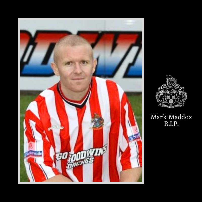 altrinchamfc's tweet photo. Everyone at Altrincham Football Club is deeply saddened to hear of the passing of Mark Maddox.

Mark, or Mad Dog, was a colossal human being and a true Altrincham legend, making over 326 starts and 22 substitute appearances between 1996-2006.