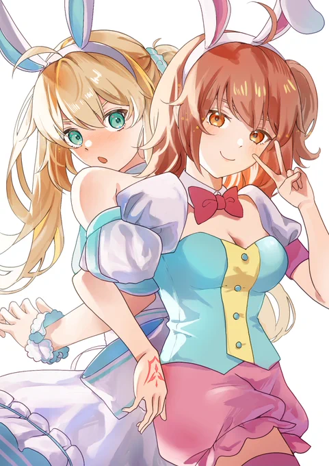 バニーの日の間に合わなかったぐだ子とキャストリア#FGO 