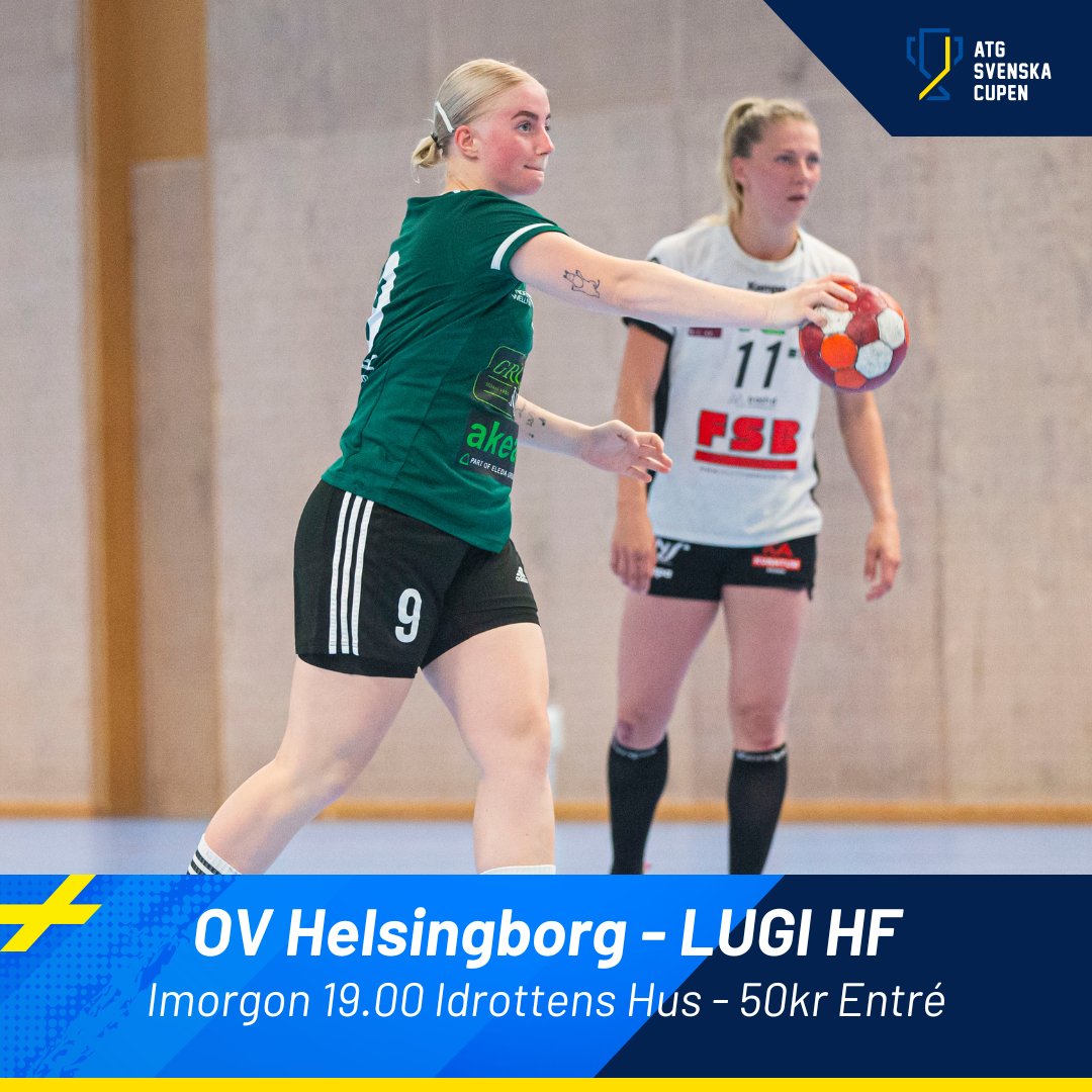 Imorgon är det dags för första tävlingsmatchen för våra damer! Vi ses väl på IH? 💚 #grönthjärta #helavägenupp