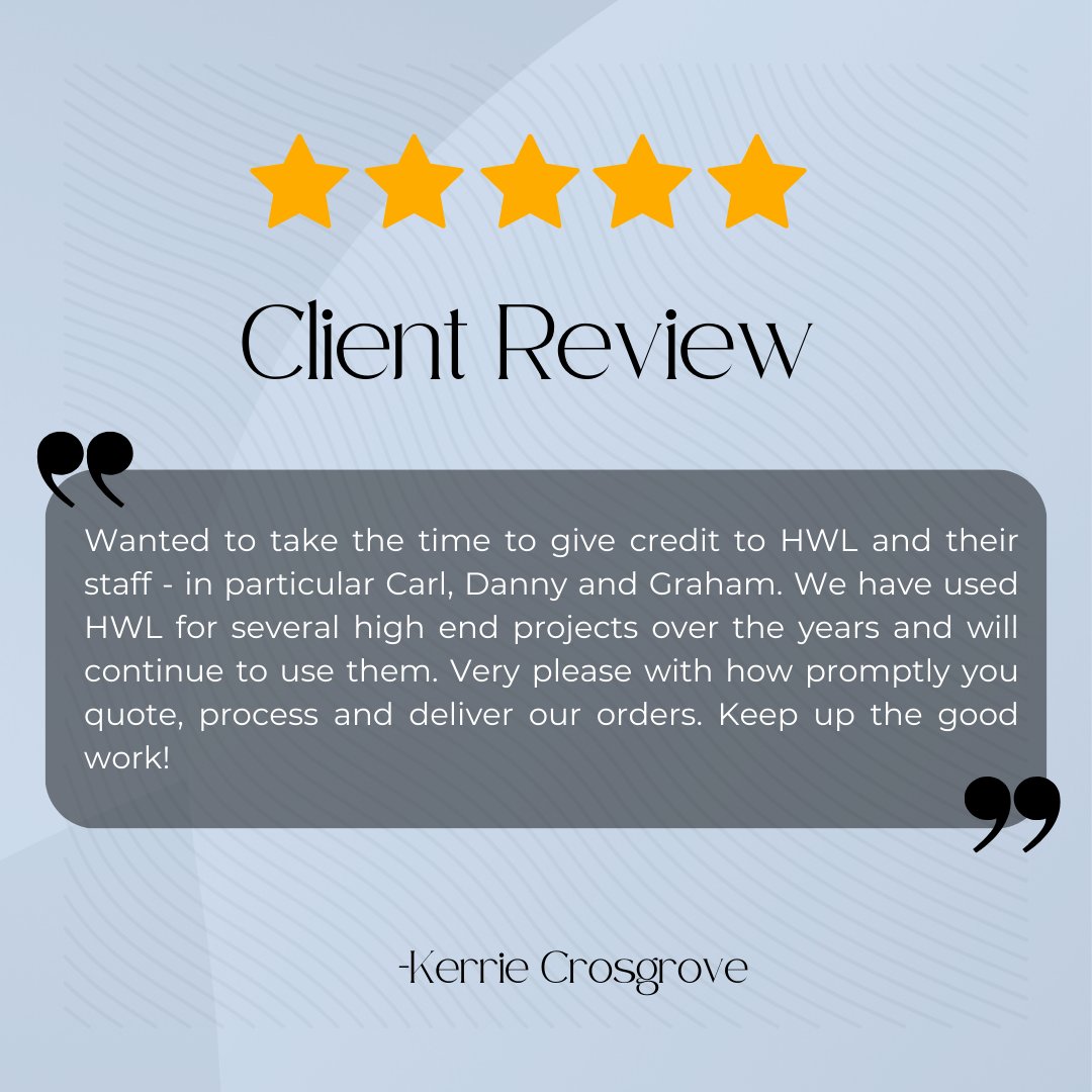 HWL Windows (@hwlwindows) on Twitter photo We're thrilled to share this amazing 5-star review raving about our exceptional sales team. ๐ Their dedication, knowledge, and attentive service truly set us apart. Thank you for trusting us. We're here to make every experience as outstanding as we can.๐ค #CustomerAppreciation We're thrilled to share this amazing 5-star review raving about our exceptional sales team. ๐ Their dedication, knowledge, and attentive service truly set us apart. Thank you for trusting us. We're here to make every experience as outstanding as we can.๐ค #CustomerAppreciation