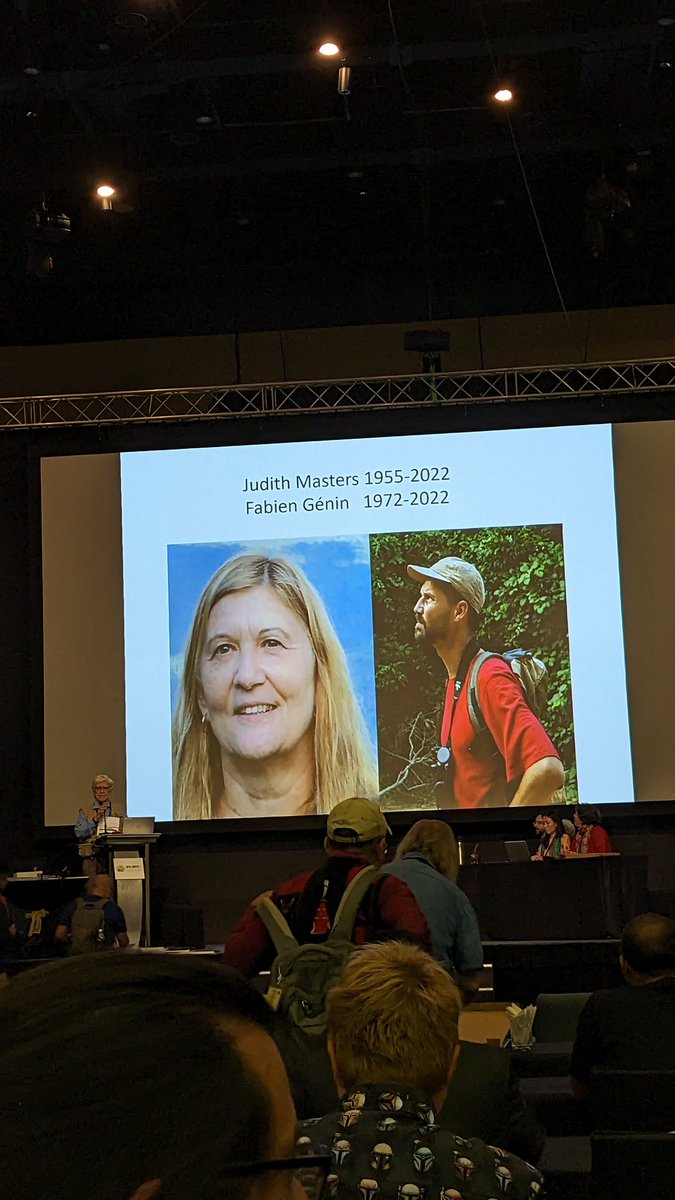 Luca Pozzi (he/him) ๐ณ๏ธโ๐ (@pozzilab) on Twitter photo Russ Mittermeier <a href="/PrimateWatcher/">Russ Mittermeier</a> remembering my dear colleagues and friends, Judith and Fabien, who were killed last year in South Africa. This is my first IPS without Judith. I deeply miss her ๐ฅ #IPSKuching Russ Mittermeier <a href="/PrimateWatcher/">Russ Mittermeier</a> remembering my dear colleagues and friends, Judith and Fabien, who were killed last year in South Africa. This is my first IPS without Judith. I deeply miss her ๐ฅ #IPSKuching