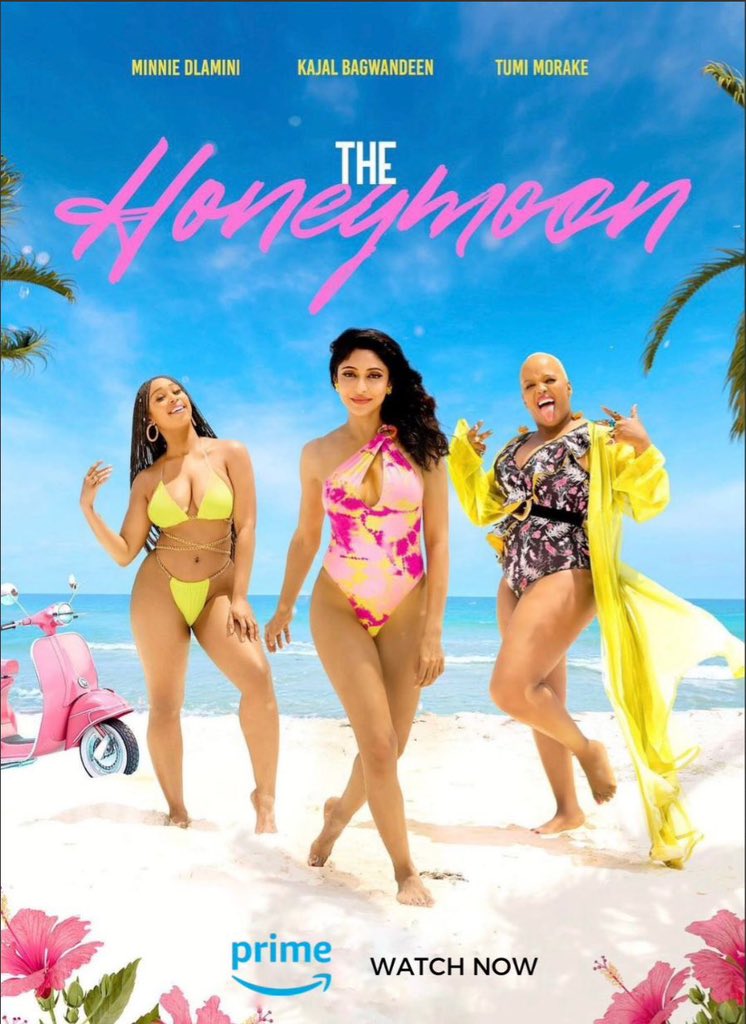 Set your reminders and get your pop corns ready🍿for the biggest watch party on @PrimeVideoZA feature happening in 📍#CapeTown for #honeymoonmovie on Thursday 24 August at 4pm come join us to watch the biggest local film of the year🥰 🔗 bit.ly/3QK5O1P
