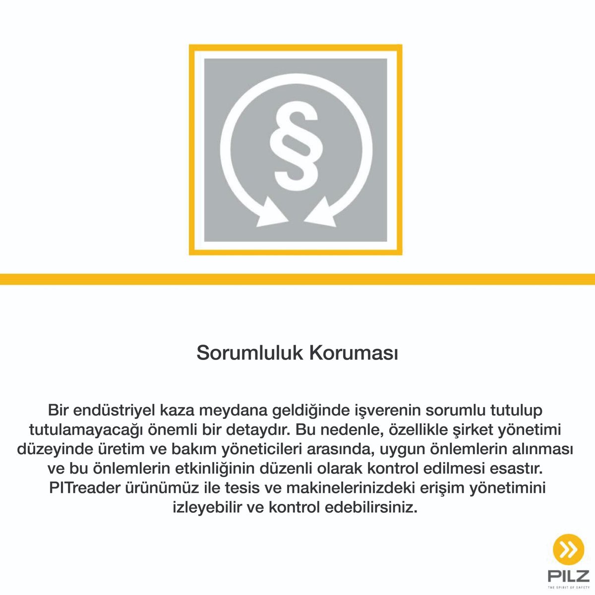 pilzturkiye's tweet image. Kullanıcı kimlik doğrulamasından, çalışma modu seçimine, veri ve ağ güvenliğinden, erişim yönetimine kadar Emniyet ve Güvenliği tek bir sistemde sunuyoruz!

#accessmanagement #PITreader #PIToe #PITmode #maintainence #security #cybersecurity #identyaccessmanagement #pilz