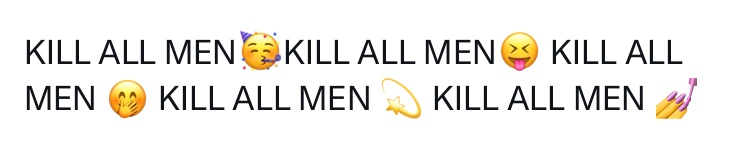 PhilMitchell83's tweet photo. Todayโs daily dose of misandry
#SayNoToMisandry
#StopSayingKillAllMen
(All tweets reported) https://t.co/0P4TS8olMd