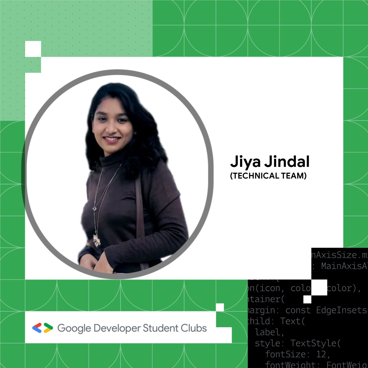GDSCEchelon's tweet photo. GDSC </>Echelon Institute Of Technology
</>Jiya Jindal ( Technical Team)
#Google
#GDSC
#googlesearch https://t.co/Rhg7mrsk8U