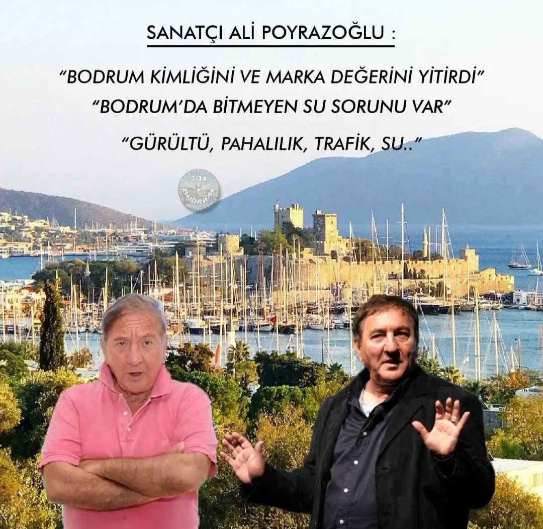 Koş @ahmetarasbodrum  koş.
Tiyatroculardan biri de giydirmiş
Şöyle okkalı bi cvp ver şu densize.
Ben olmasam...falan de.
AKP gelecek de,Bodruma şeriat gelecek de
Cennet Koyu de
Akbelende de
Tost bile yiyemezsin de
Konser de
Ufacık yol,su,çöpü bahane etmek yakışıyor mu de
De işte.
