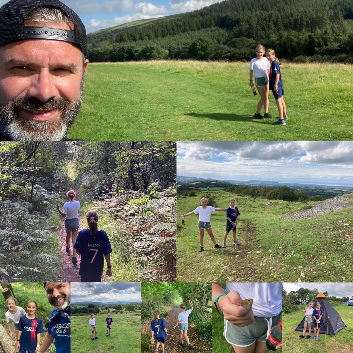RPUffendell's tweet photo. Youngest two and I went for a camp 🏕️ and hike again this week. 6 miles done on @MendipHillsAONB and camped @mendipoutdoor #MendipBasecamp. Brilliant set up and experience. We will be going back for years to come! #teacher5aday #memorymaking more adventures to come! https://t.co/gPWWMGgSMG