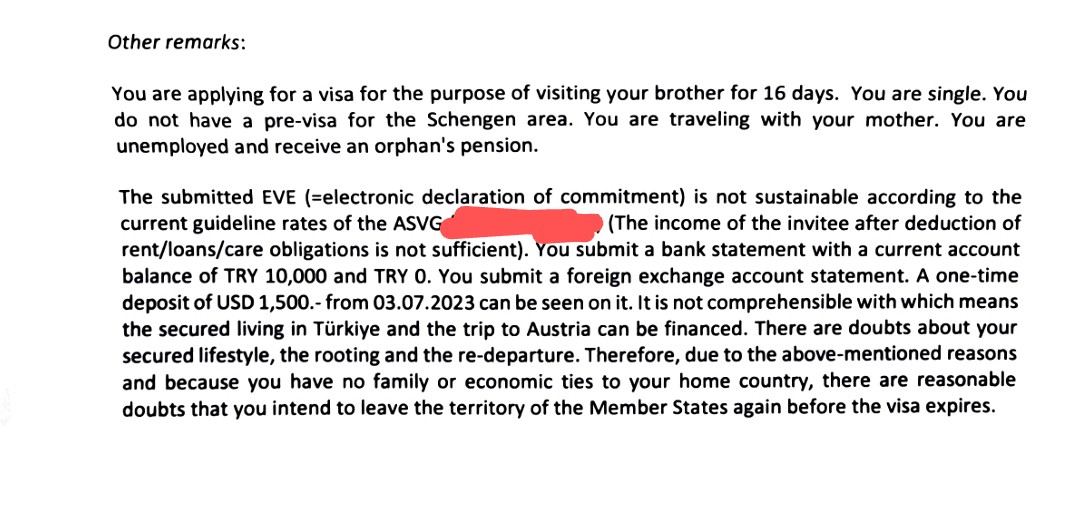 Avusturya annemin 2 haftalığına beni ziyaret etmesi için yaptığımız vize başvurumuzu reddetmiş.

Sen Avusturya'da sadece bir yılda yüksek impact 5-6 tane makale bas, front cover'a çık, ödüller al, invited talk'lar ver, onlarca konferansa katıl; bu kadar emek verdiğin ülke Annenin