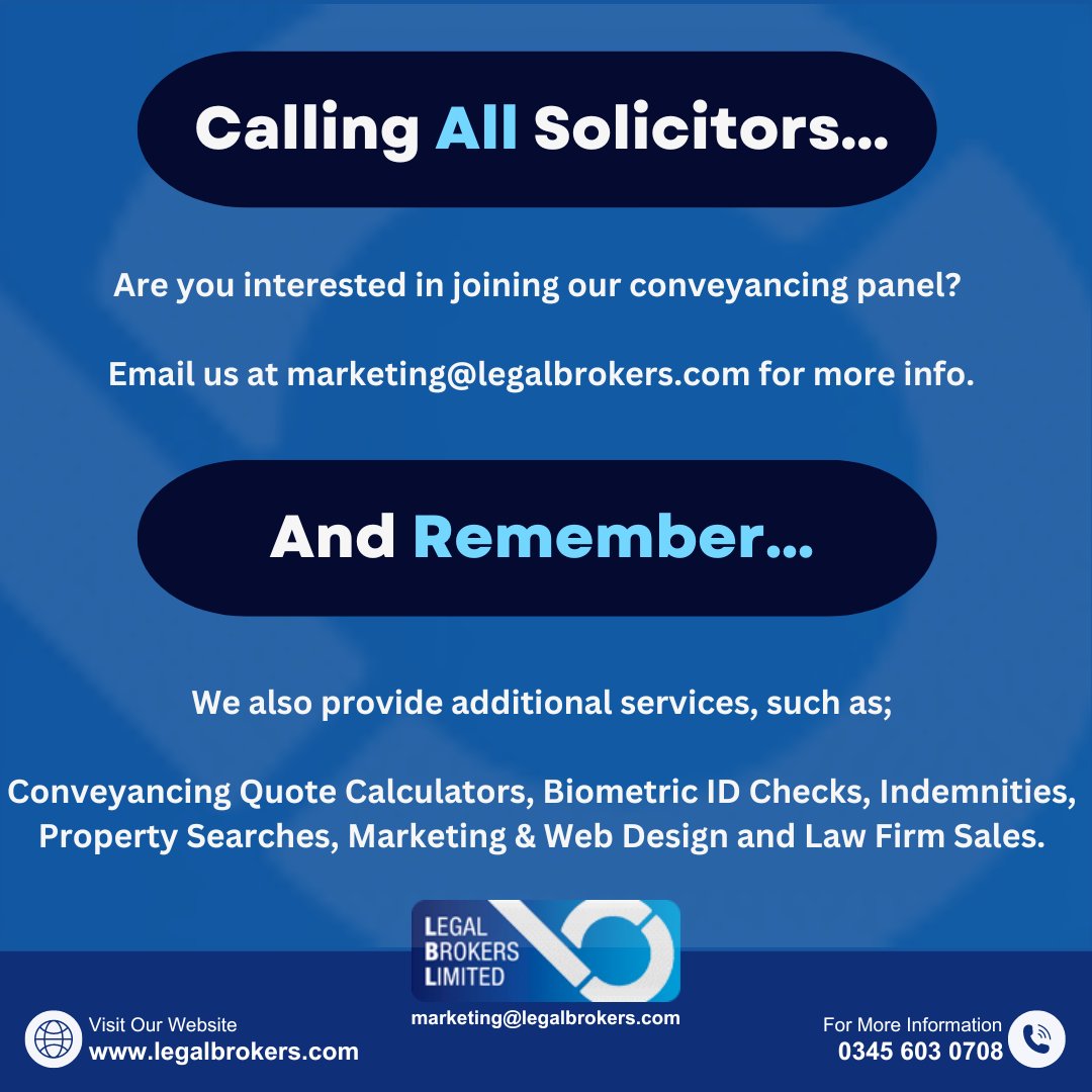 Legal Brokers Limited tweet media