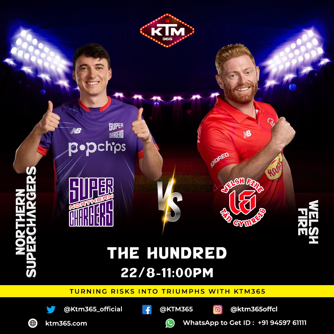 Who will win today’s match between NOS vs WEF? 

#cricket #TheHundred #T20Cricket #England #NorthernSuperchargers #WelshFire #sportsnews #KTM365

Disclaimer: No copyright infringement intended.